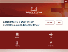 Tablet Screenshot of clcs.org